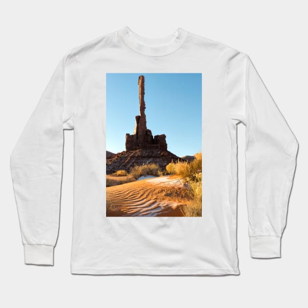 Totem Pole Long Sleeve T-Shirt by MCHerdering